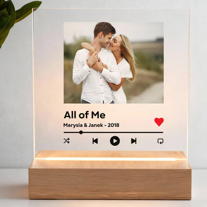 Dla ukochanej osoby - Ramka LED: