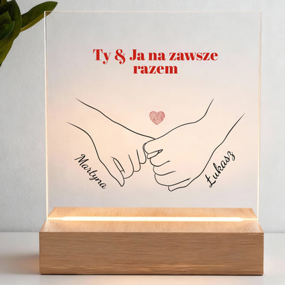 Dla ukochanej osoby - Ramka LED: