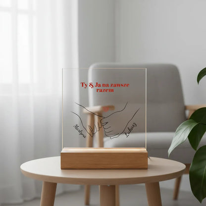 Dla ukochanej osoby - Ramka LED: