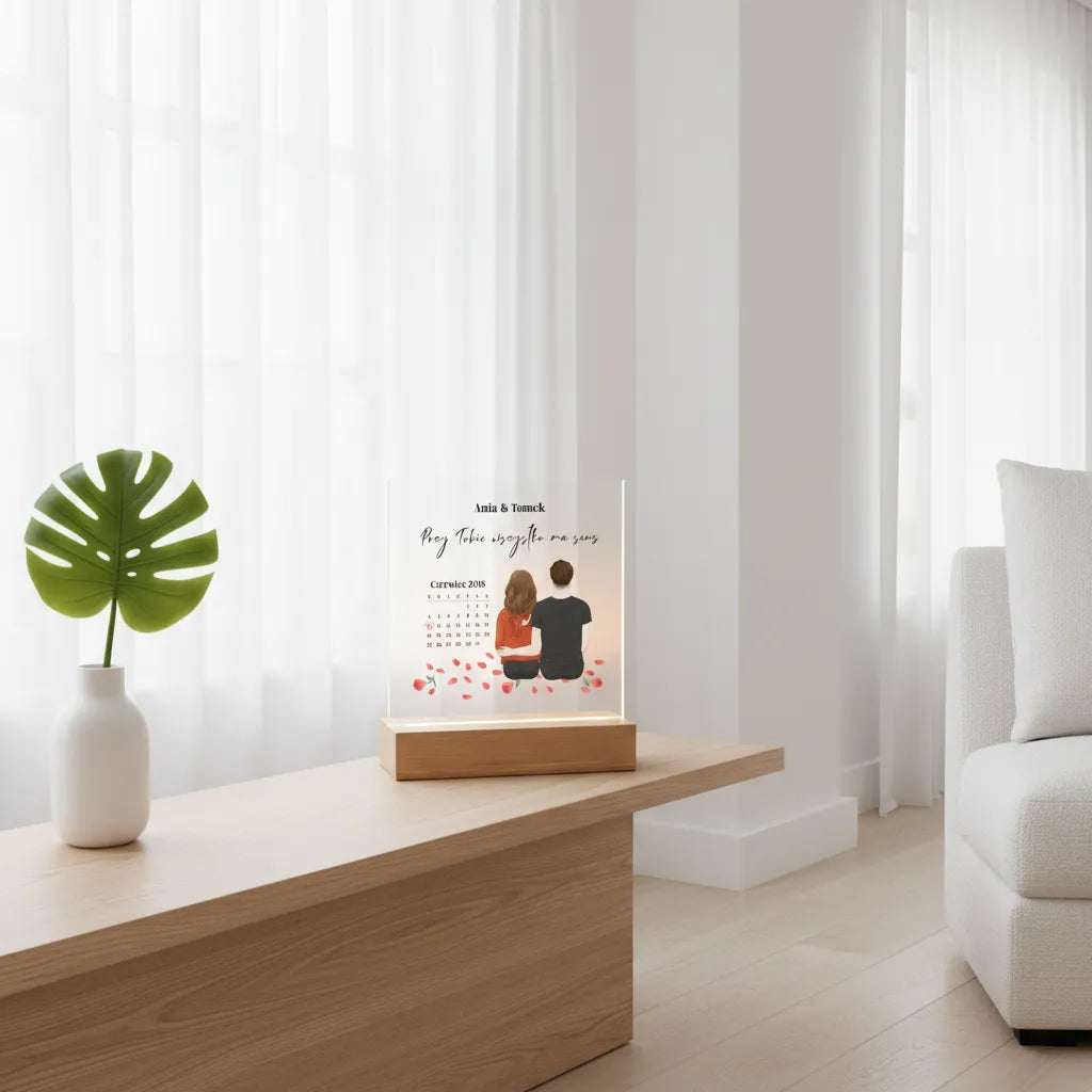 Dla ukochanej osoby - Ramka LED: