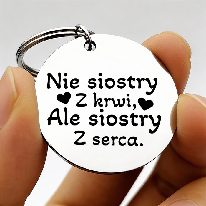 Dla Przyjaciółki - brelok z grawerem