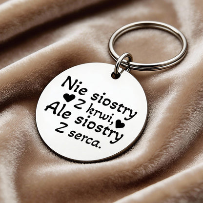 Dla Przyjaciółki - brelok z grawerem