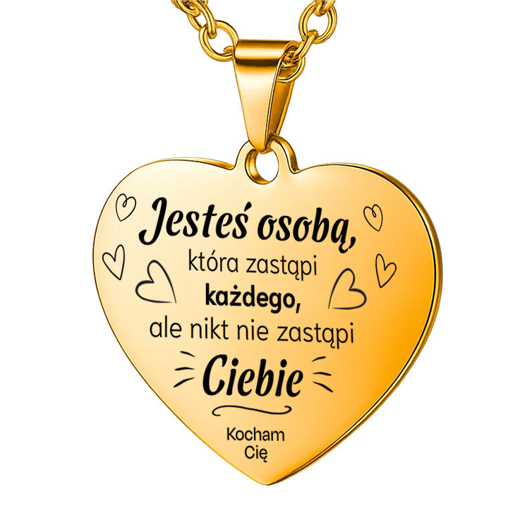 Dla Mamy - Serce z grawerem