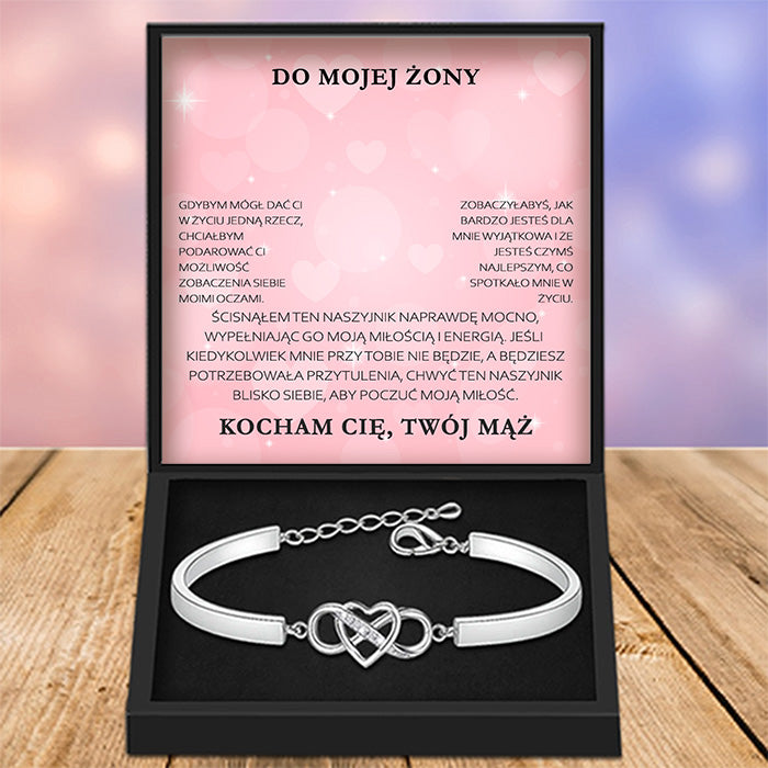 Dla Żony HeartBracelet-Linda