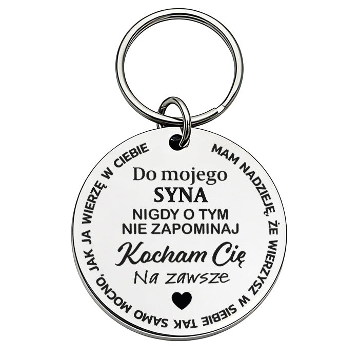 Dla Syna - brelok z grawerem