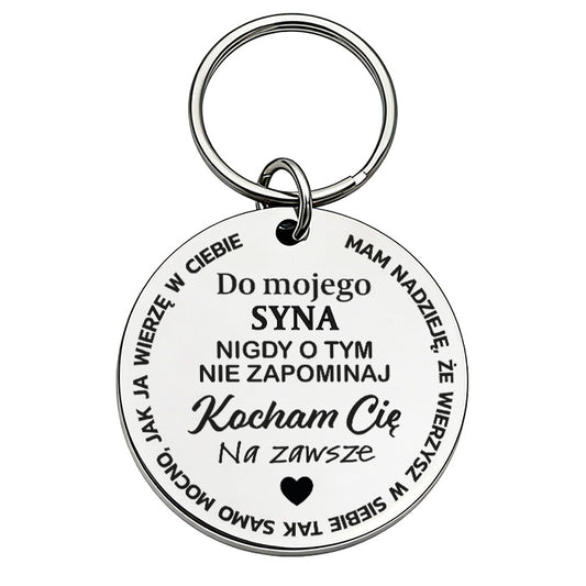 Dla Syna - brelok z grawerem