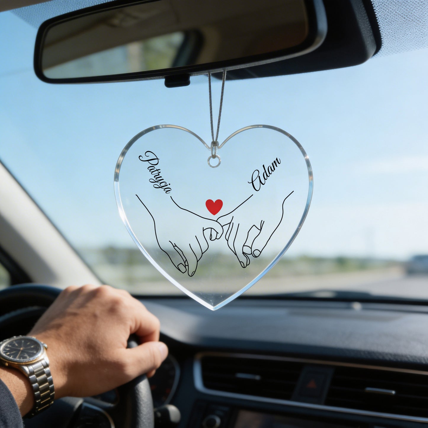 Dla Pary - Zawieszka z nadrukiem