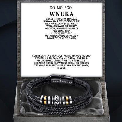 Dla Wnuka WarriorBracelet-Fabian