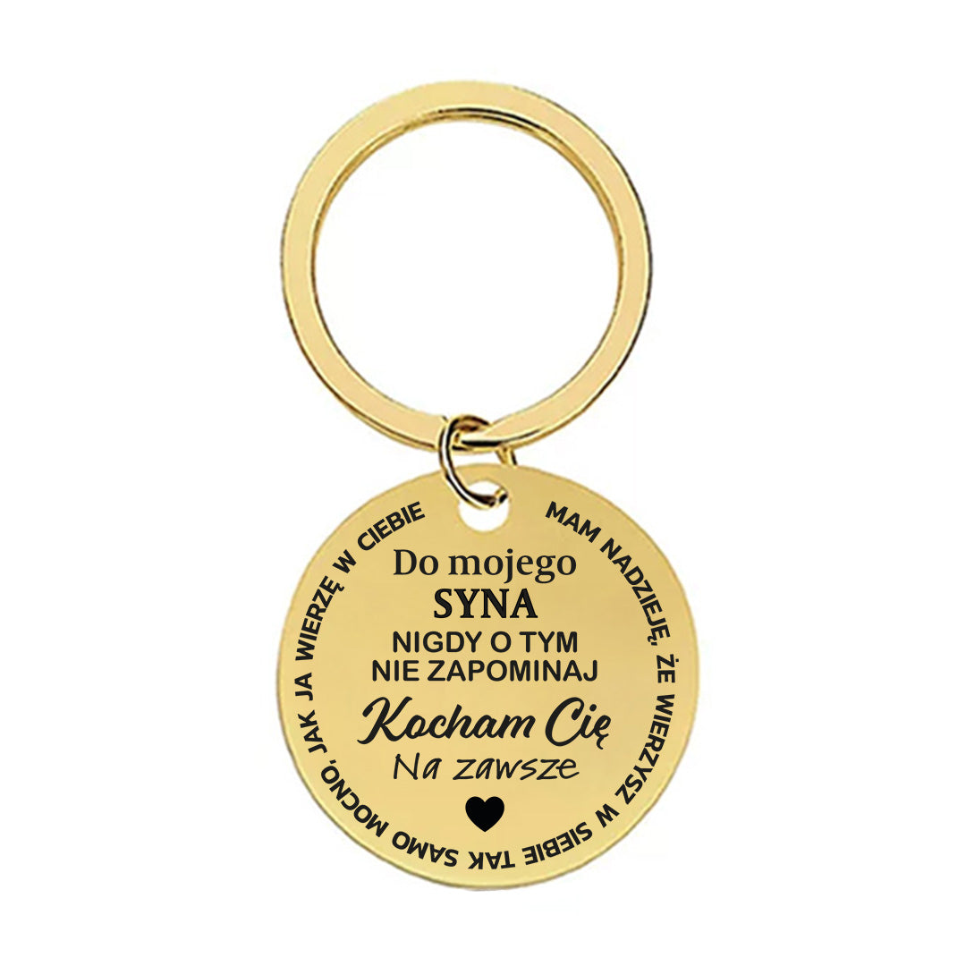 Dla Syna - brelok z grawerem