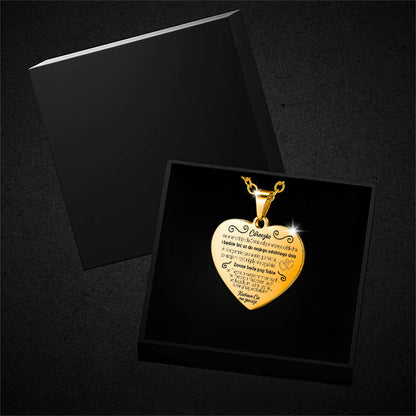 Dla Córki - Serce z grawerem