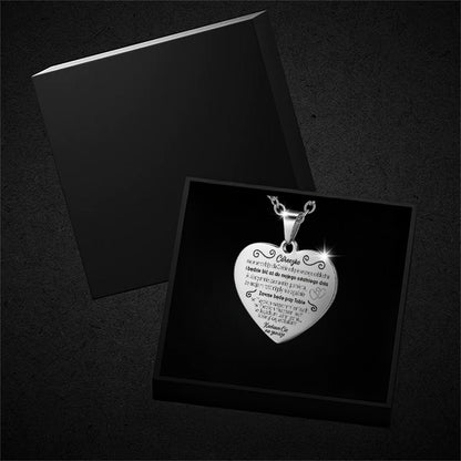 Dla Córki - Serce z grawerem