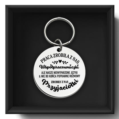 Dla Przyjaciółki - brelok z grawerem