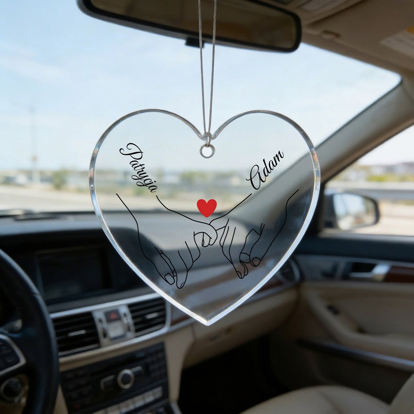 Dla Pary - Zawieszka z nadrukiem