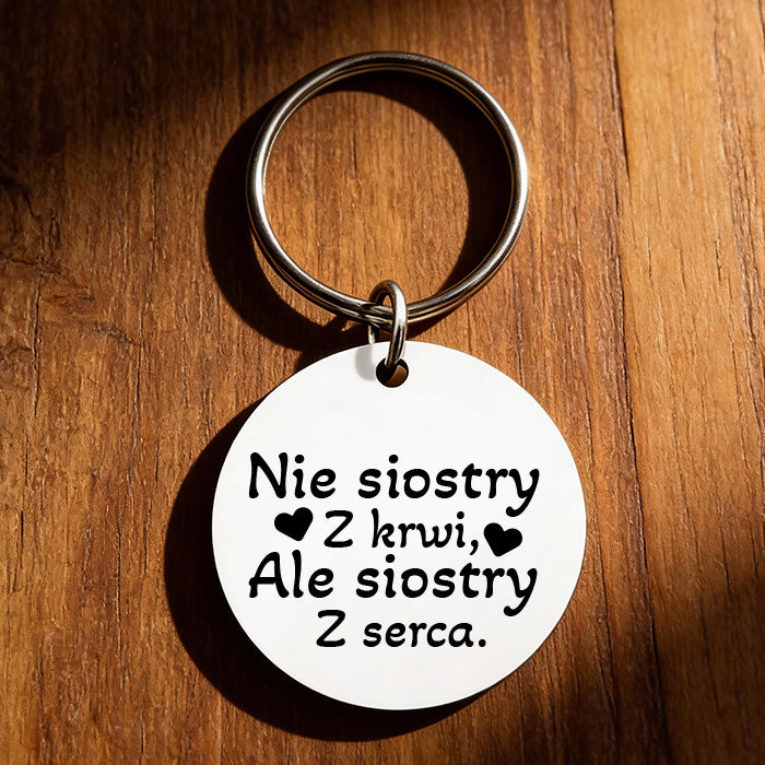 Dla Przyjaciółki - brelok z grawerem