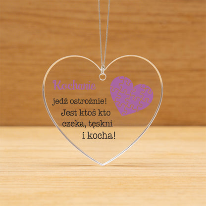 Dla Ukochanego - Zawieszka z nadrukiem