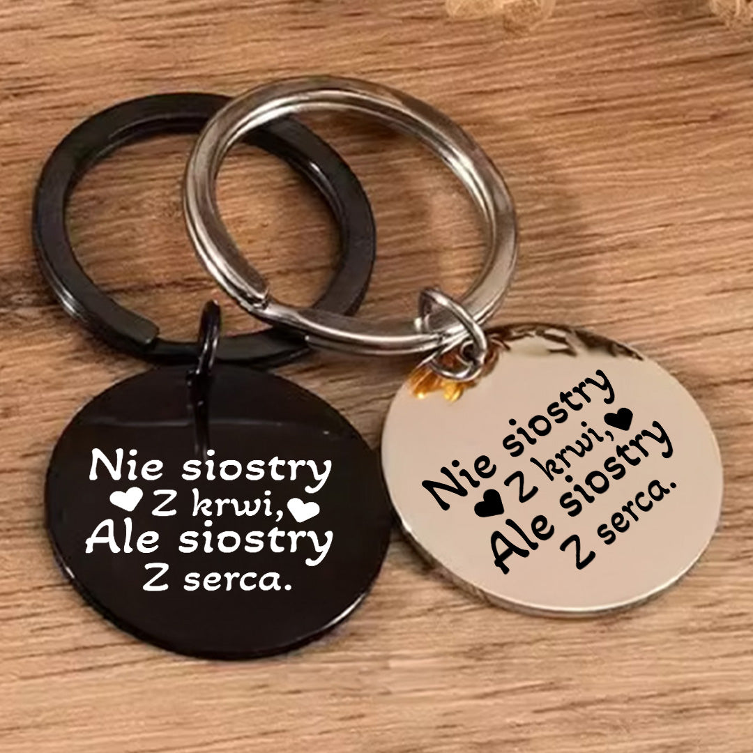 Dla Przyjaciółki - brelok z grawerem
