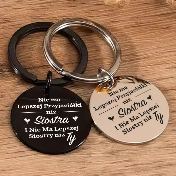 Dla Siostry - brelok z grawerem