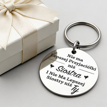 Dla Siostry - brelok z grawerem