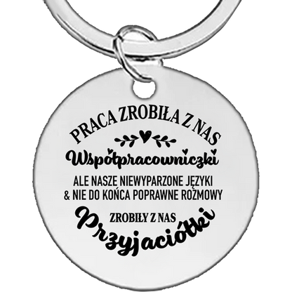 Dla Przyjaciółki - brelok z grawerem