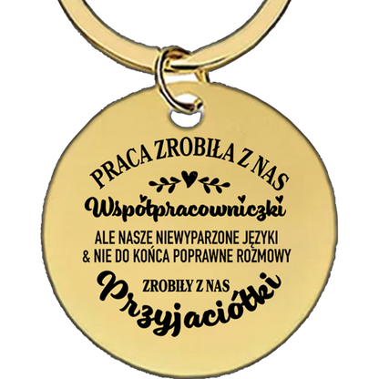 Dla Przyjaciółki - brelok z grawerem